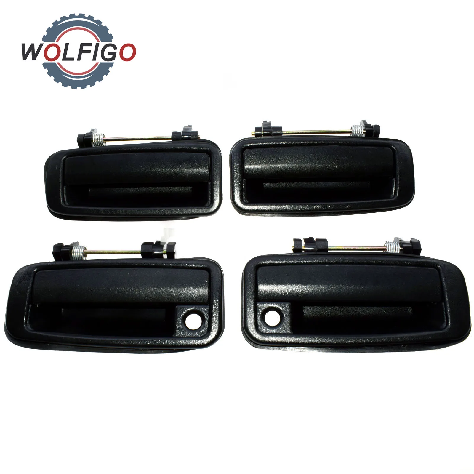 Передняя задняя левая правая наружная дверная ручка WOLFIGO для Toyota Corolla 1988 1992 6924012110