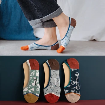 

Fashion Women Cotton Invisible Socks Comfortable And Breathable Trend Floor Socks Boat Socks Ankle Low Spring and Summer