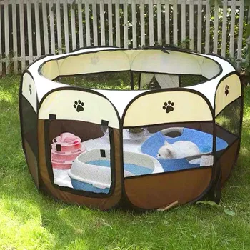 

Pet Tent Portable Playpen Dog Portable Foldable Pet Playpen Pet Dog Playpen Tent Foldable Cat Cage Waterproof Dog Nest Kennel