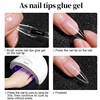 7ml Nail Glue Gel For Falses Tips Nail Art Decoration Adhesive Tool False French Tips Glue Gel Fast Extension Sticking For Nails 4