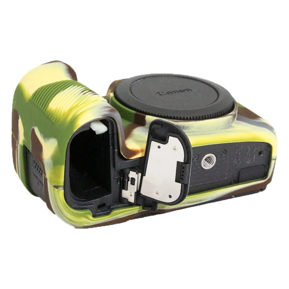 FOTOFLY Camera Bags For Canon EOS R Soft Colour Silicone Case Protective Body Cover For Canon EOSR Accessories Battery Opening