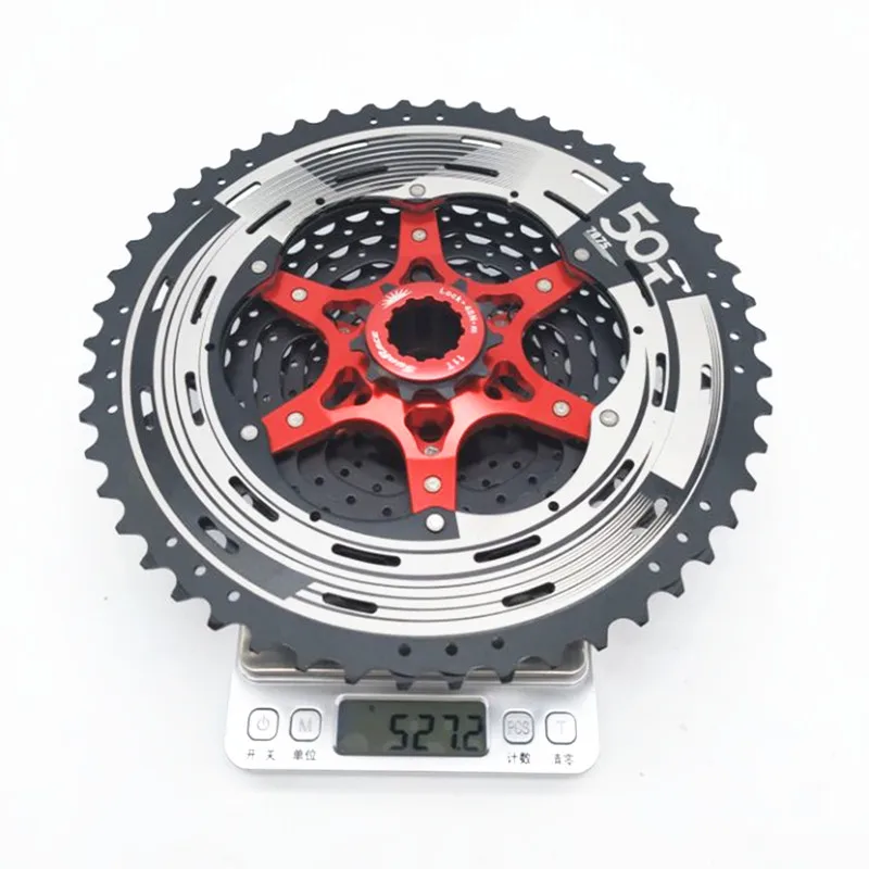 Sunracing 11 speed CSMX8 11-50T MTB кассета свободного колеса широкого соотношения велосипед mtb трещотка кассета 11-50T
