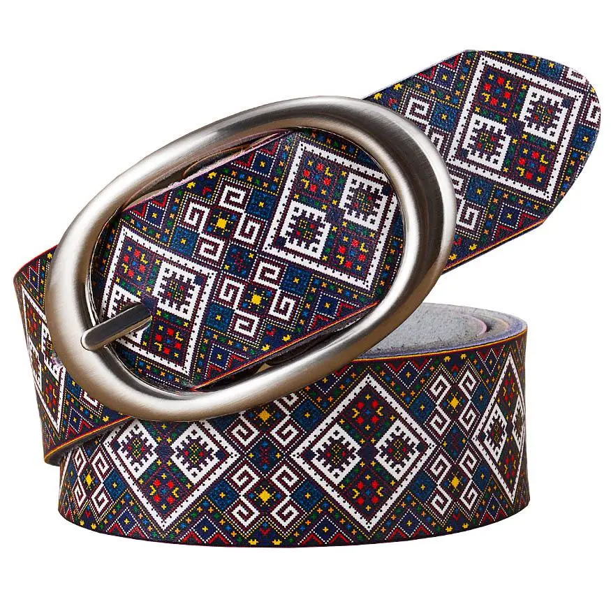 Ремень из натуральной воловьей кожи Женский шириной 3 5 см|female strap|genuine leather belt