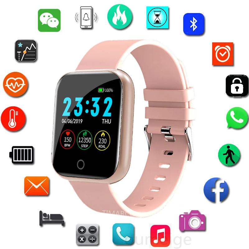 New Smart Watch Men Women Sports Bluetooth Fitness Tracker Watch Bracelet Smartwatch Android IOS Relojes Inteligentes