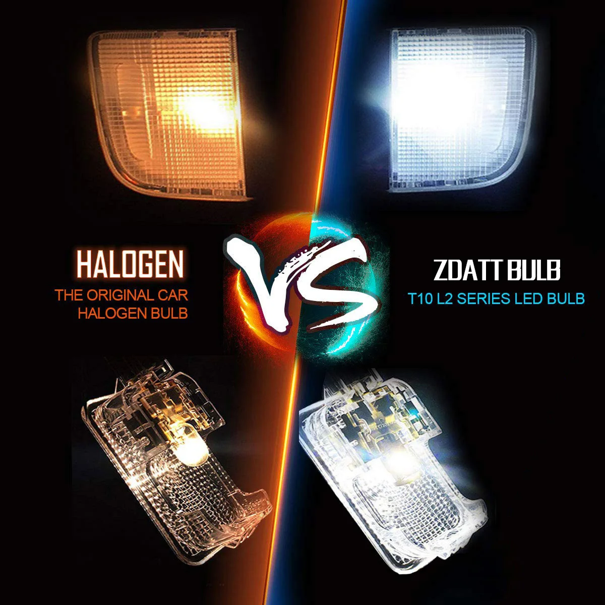 Zdata T10 светодиодный W5W 194 168 W5W COB 8SMD светодиодный светильник для парковки авто клинообразный габаритный светильник CANBUS яркая кварцевая белая лампа