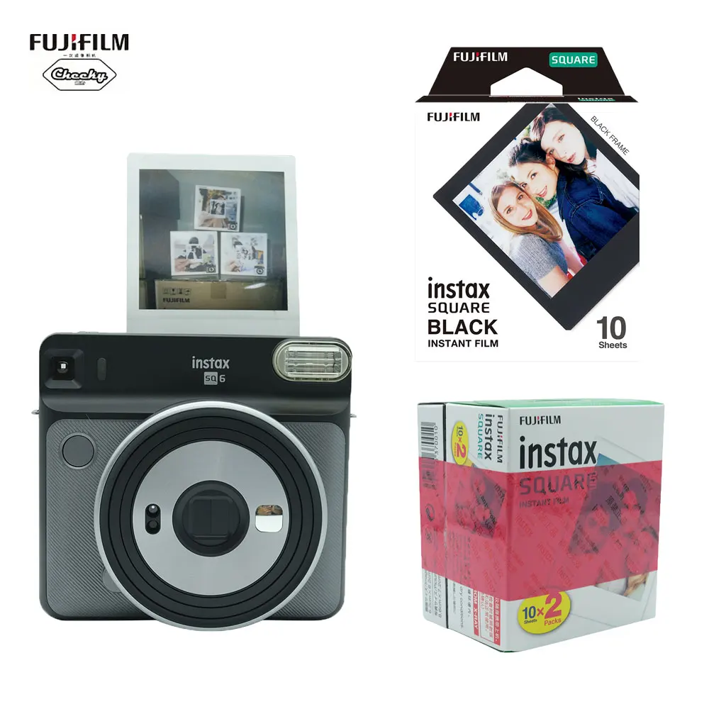 Моментальная Камера Fujifilm INSTAX Mini SQ6 фотокамера + 10 30 листов Instax мгновенная камера
