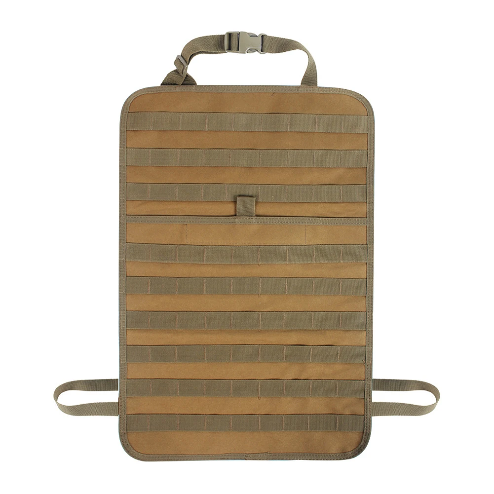 

Multifunction Outdoor Car Seat Bag Accessories Storage Holder Tactical Back Organizer Mat Cover Universal Protector Hanging