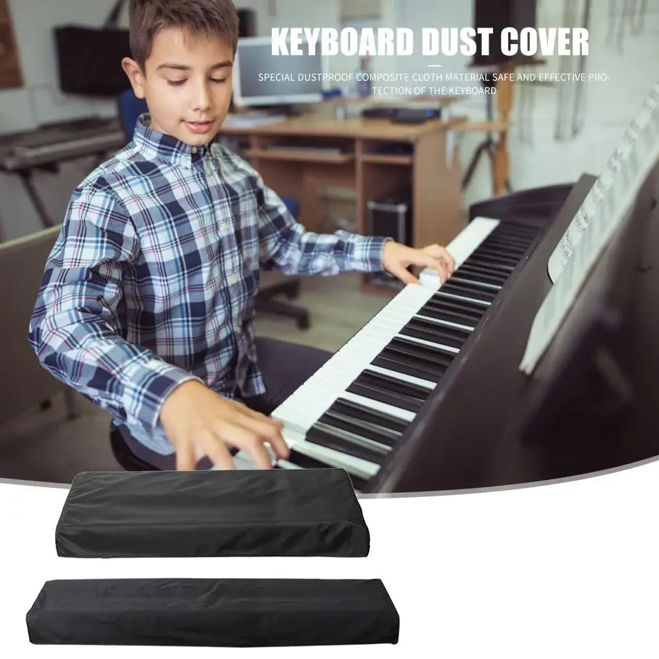 Housse De Protection Pour Piano Numérique 88 Touches – Anti-poussière, Lavable, Dimensions 135x30x16 Cm