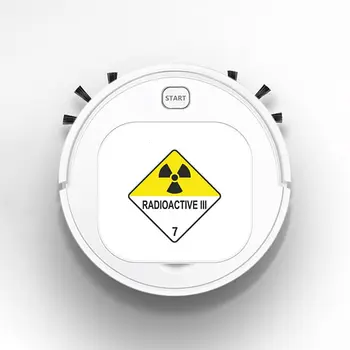 

Robot Vacuum Cleaner Sweep and Wet Mopping Simultaneously For Hard Floors&Carpet Run 120mins Automatically Charge Radioactive