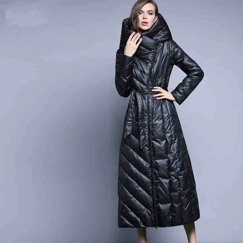 Nieuwe 7XL Winter Plus Size Duck Down Jacket Slim Kantoor dame Parka Maxi Lange Dikke Hooded Bovenkleding Jas Sneeuw warm Partij Jassen Nieuwe 7XL Winter Plus Size Duck Down Jacket Slim Kantoor dame Parka Maxi Lange Dikke Hooded Bovenkleding Jas Sneeuw warm Partij Jassen