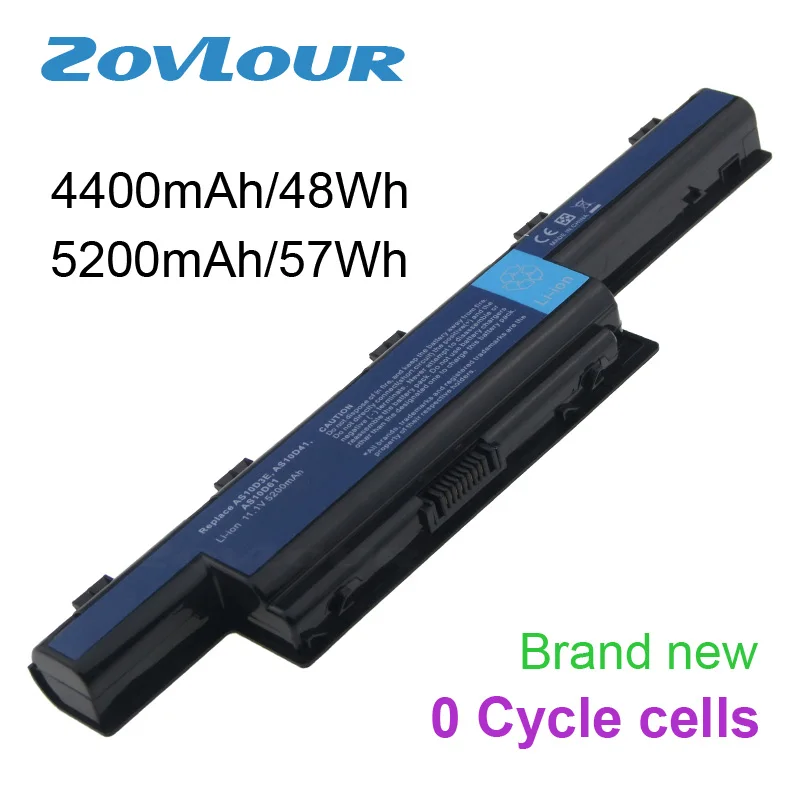 Zovlour батарея ноутбука AS10D31 для acer Aspire 5741 5749 5750 5755 7551 7560 7741 5251 5253 5333 5551 E1 V3 компьютера серии
