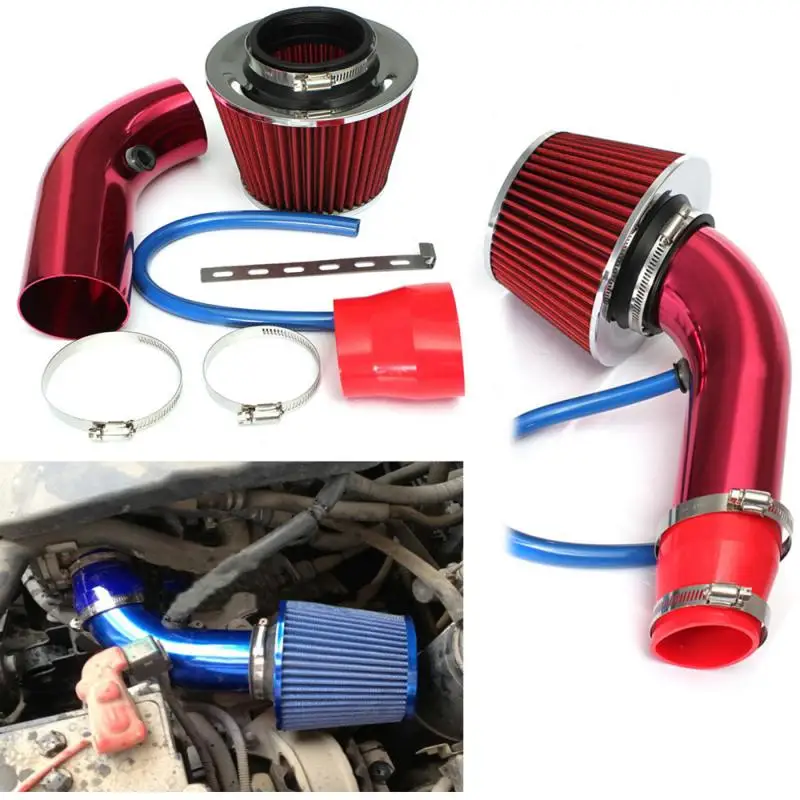 Universal Car Automobile Racing Air Intake Filter Alumimum Pipe Power