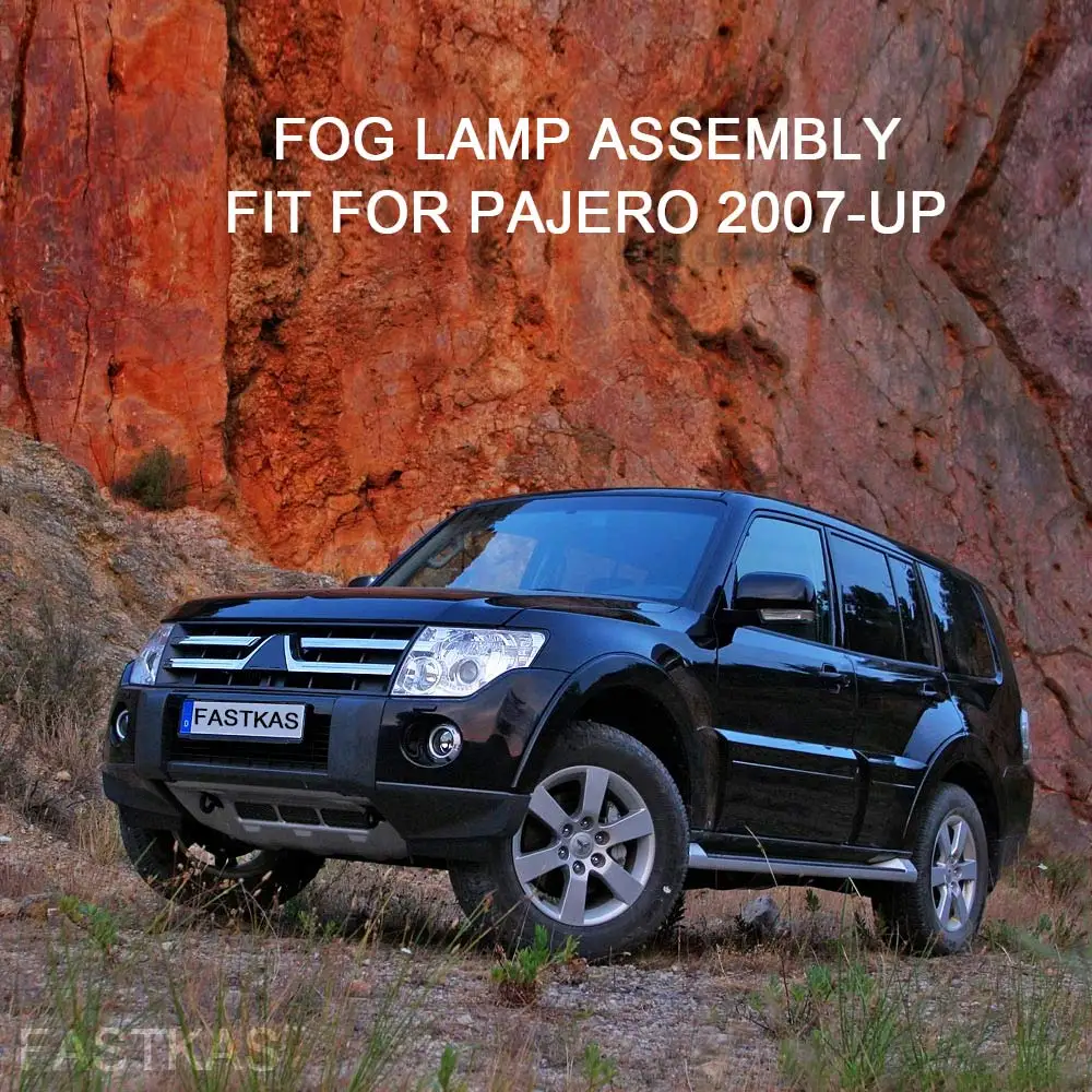 Автомобисветильник противотуманная фара в сборе для Mitsubishi Pajero 2007 2008 2009 левая и