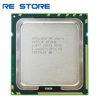 

used Intel Xeon X5650 SLBV3 Processor Six Core 2.66GHz LGA1366 12MB L3 Cache server CPU
