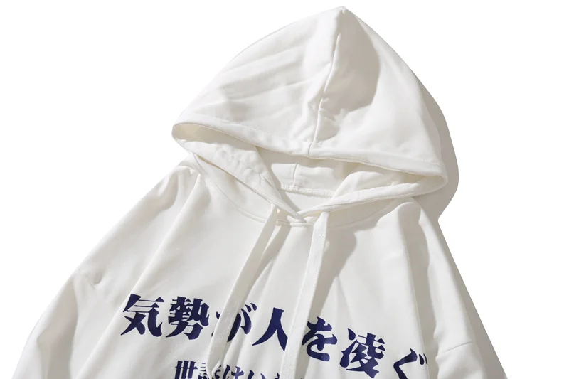Japan Style Hoodie Full Pattern Hooded New Men