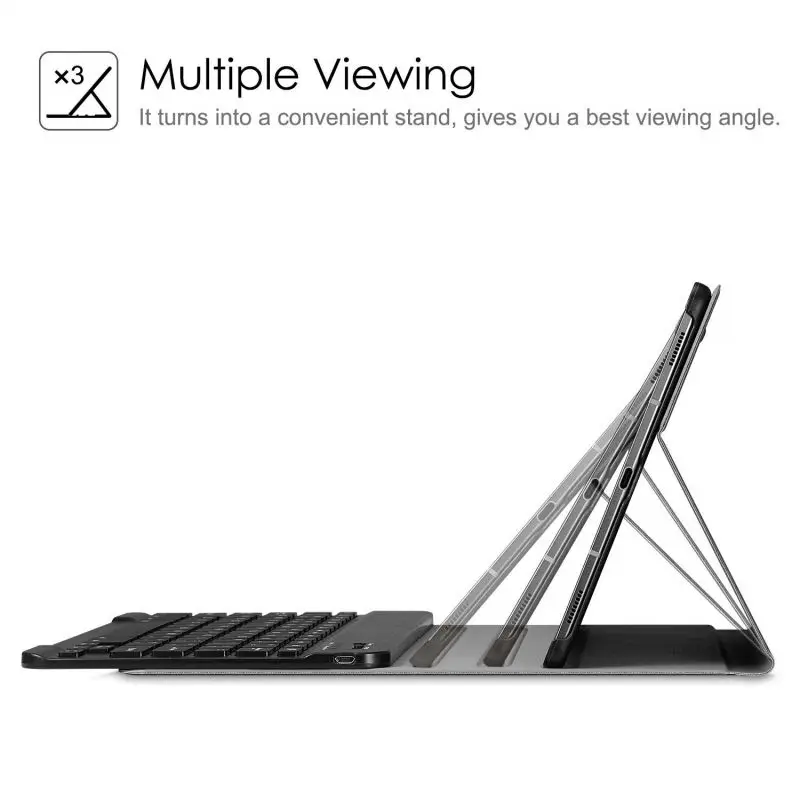 Для samsung Galaxy Tab S6 10,5 SM-T860 чехол с Подсветкой Bluetooth клавиатура Съемная клавиатура 200 мАч Bluetooth клавиатура