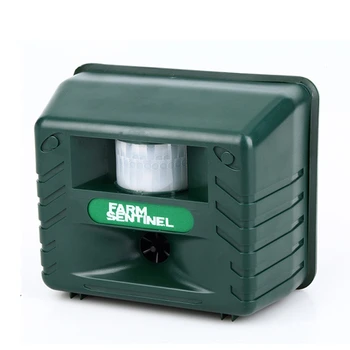 

Electronic Ultrasonic Animal Repeller Outdoor Garden Repeller Bird Repellent Deterrent Pest Control Repellents-US Plug