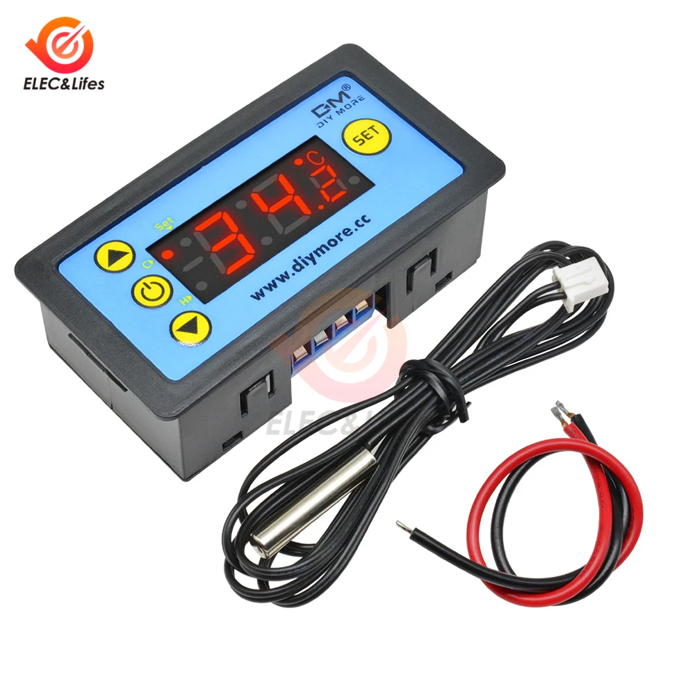 

W3231 12V 24V 220V Digital thermostat regulator for refrigerator Indoor Microcomputer temperature controller Freezer NTC Sensor