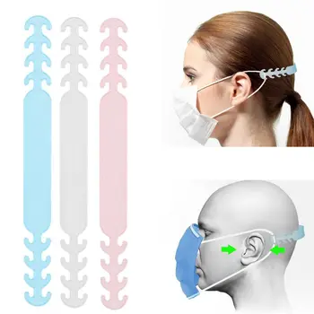 

5/10PCS Soft Face Mask Ear Hooks Adjustable Buckle Earache Prevention Fixer