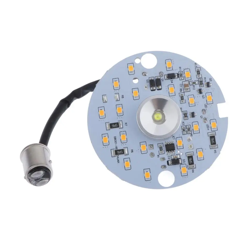 2X Amber Dual LED1157 Turn Signal for Harley Daytime Running Light