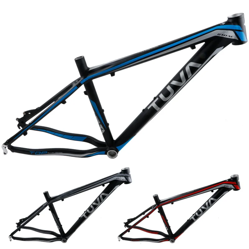 TUVA 610XC 26*16 дюймов MTB горный велосипед рама из алюминиевого сплава AL6069 дисковый тормоз Сверхлегкий 1500 г 44 мм головная трубка велосипедная Рама TUVA 610XC 26*16 дюймов MTB горный велосипед рама из алюминиевого сплава AL6069 дисковый тормоз Сверхлегкий 1500 г 44 мм головная трубка велосипедная Рама