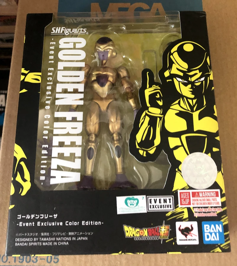 Жемчуг дракона супер BANDAI Tamashii нациями S. H. Figuarts shf Action Figure-золотые freeza события эксклюзивный цвет издание