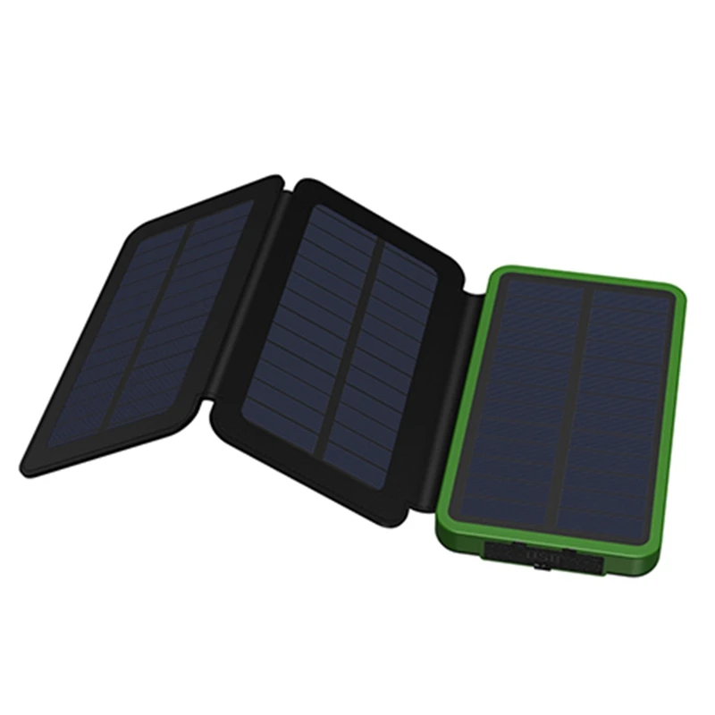

X-Dragon Outdoor Solar Power Bank 10000Mah Solar Charger for Iphone Samsung Xiaomi Cell Phones Emergency Solar Charger