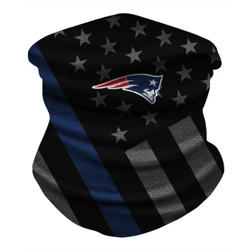 

Custom Face Mask American Football Team Logo Print Protective Mask Fabric Reusable Anti-pollution Dust Mask Elastic Face Cover