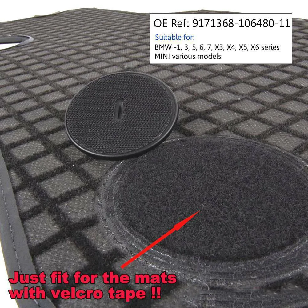 Bmw floor mat velcro replacement deals