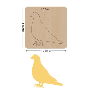 

new wooden mould cutting dies Peace Dove die for scrapbooking making decor supplies