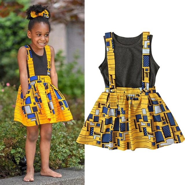 Voke African Print Summer  Strap Dress - Image 6