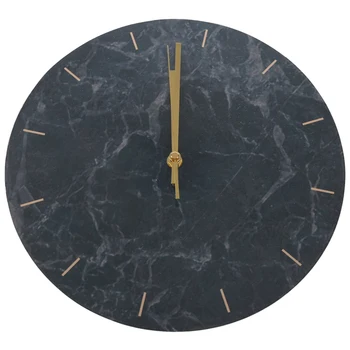 

Marble Wall Clock Simple Decorative Creative Nordic Modern Marble Clock Wall Clock