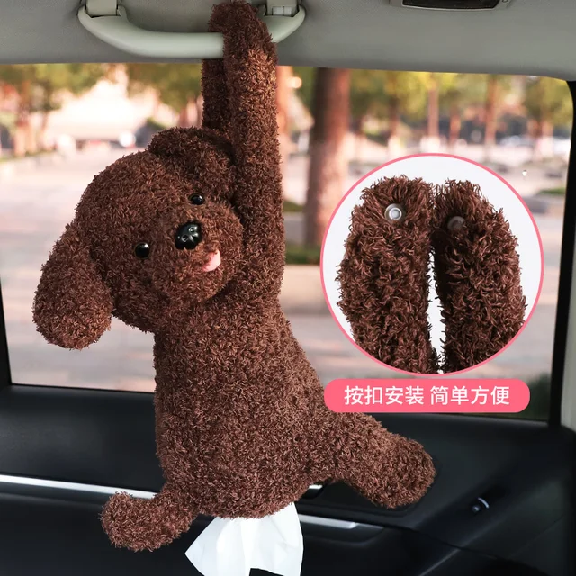Cute Stuffed Animals Car Tissue Holder 5