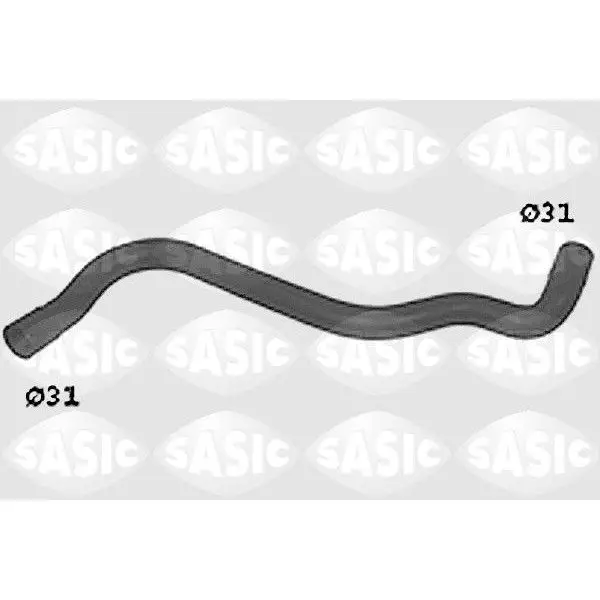 Патрубок системы охл.VOLKSWAGEN Passat SASIC swh6818