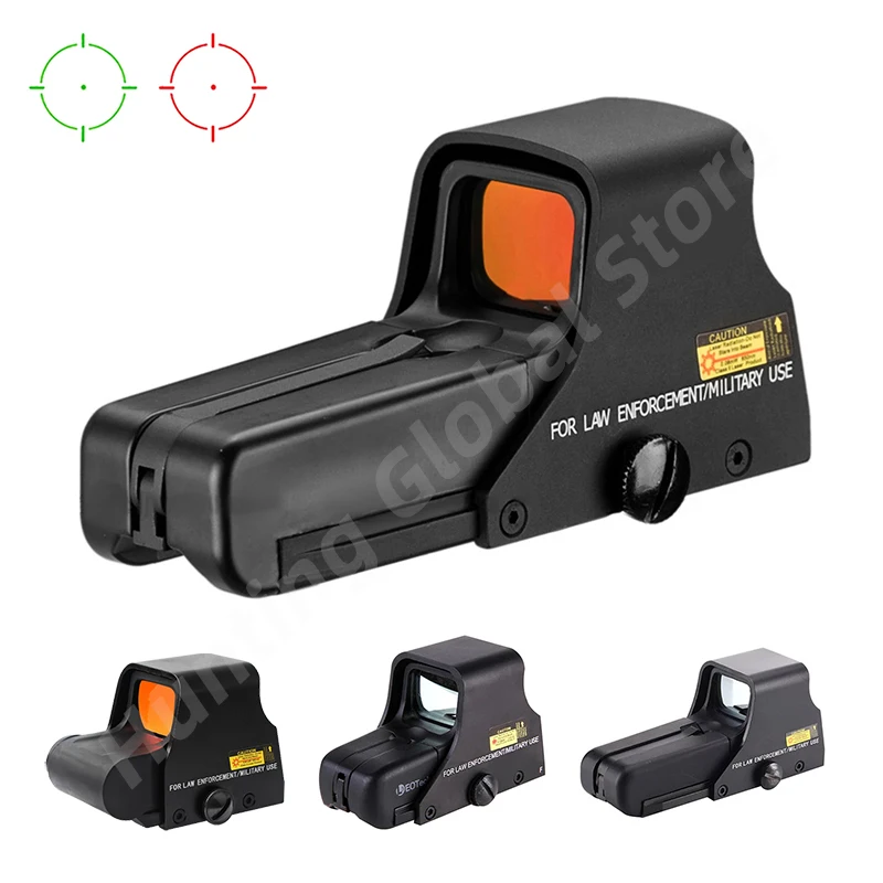 Tactical Optic 551 552 553 Green Red Dot Sight Holographic Scope Reflex For Hunting Airsoft Rifle Collimator | Спорт и развлечения