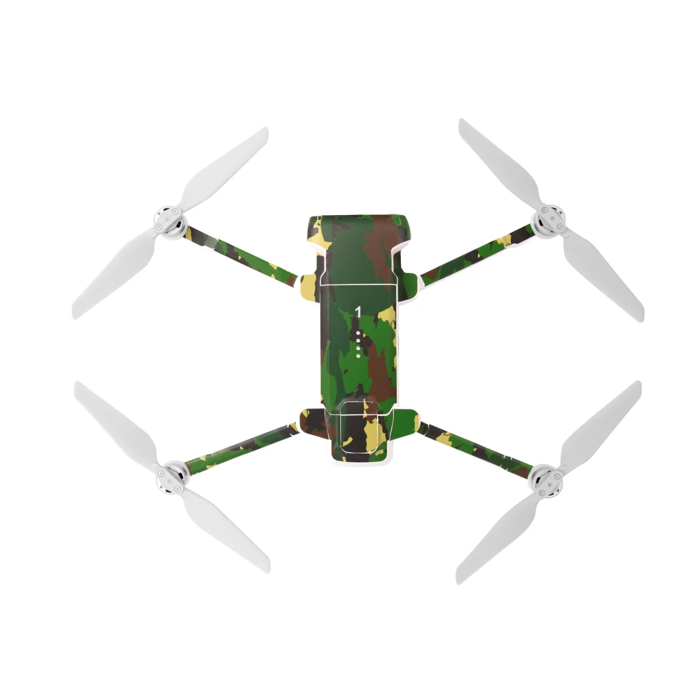 PVC Waterproof Sticker for Fimi X8 SE Drone Accessories Body Shell Protection Skin Quadcopter Camera Drone Accessories - Цвет: Green Camo