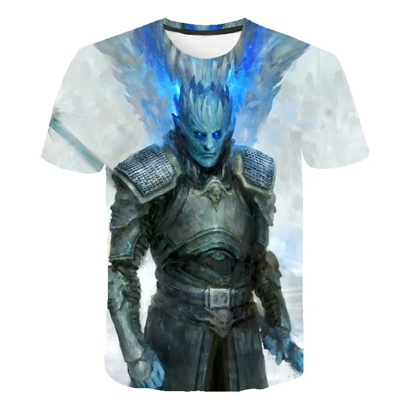 

Dracarys 3d T-shirt game of thrones casual streetwear men's shirts boy's shirts hrarjuku impression hip hop movie figure Top Tee