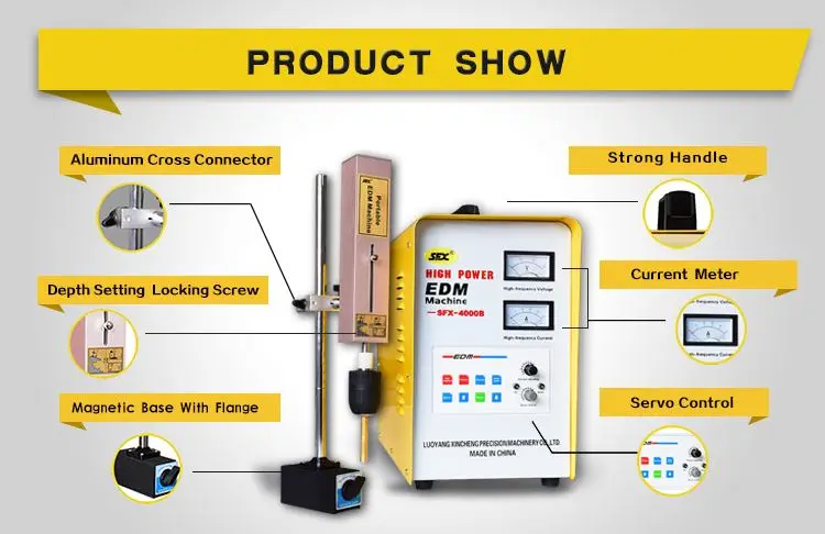 SFX-4000B портативный электроэрозионный станок удалить разбитые краны машина мини электроэрозионные машина цена