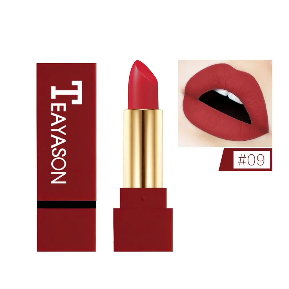 Matte Lipstick Waterproof Long lasting Gloss Makeup Cosmetics Beauty