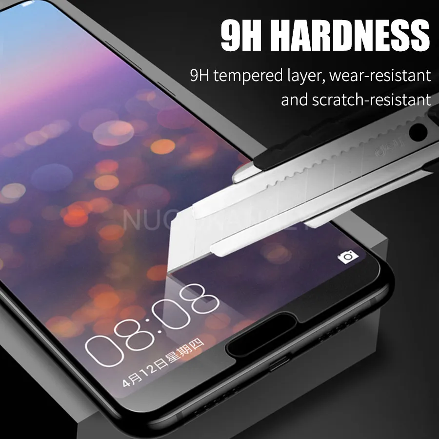 Матовое закаленное стекло для huawei Honor 10 9 8 Lite 8X Play View 20 20i Pro 10i защита экрана от отпечатков пальцев