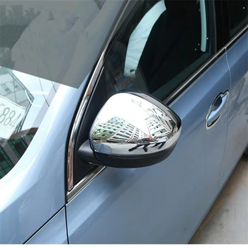 

WELKINRY For PEUGEOT 308 II 2013 2014 2015 2016 2017 2018 2019 car side fender wing rearview door back reflection mirror trim