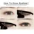 Cat Line Eyeliner Stencils Black Pro Eye Makeup Tool Eye Template Shaper Model Easy To Make Up Cat Line Stencils Eyeliner Card