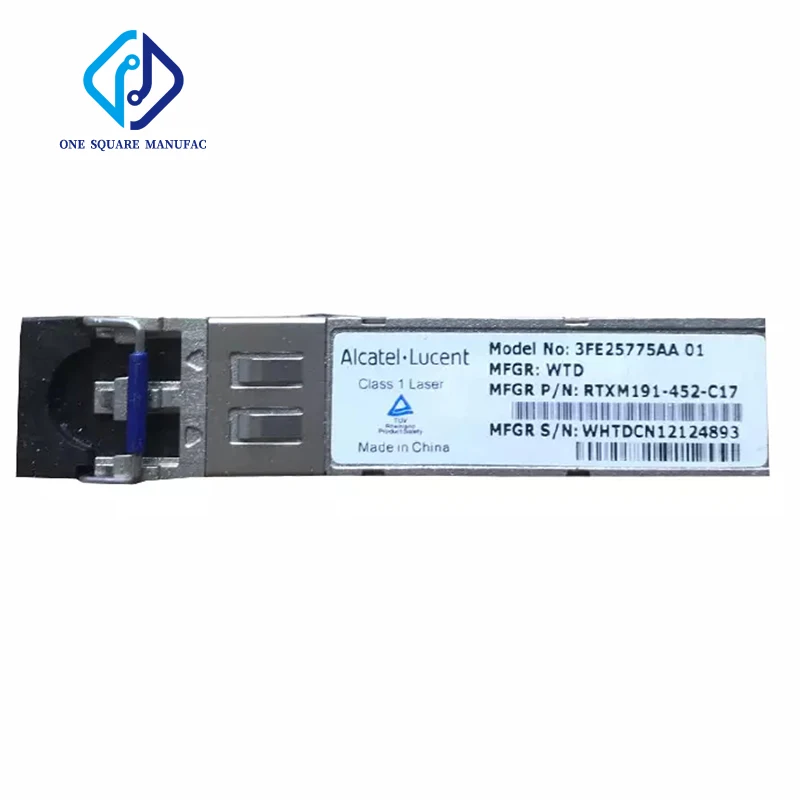 

Alcatel-Lucent 3FE25775AA AA01 RTXM191-452-C17 1,25G GIGE EX 40 км нм однорежимное SFP-волокно