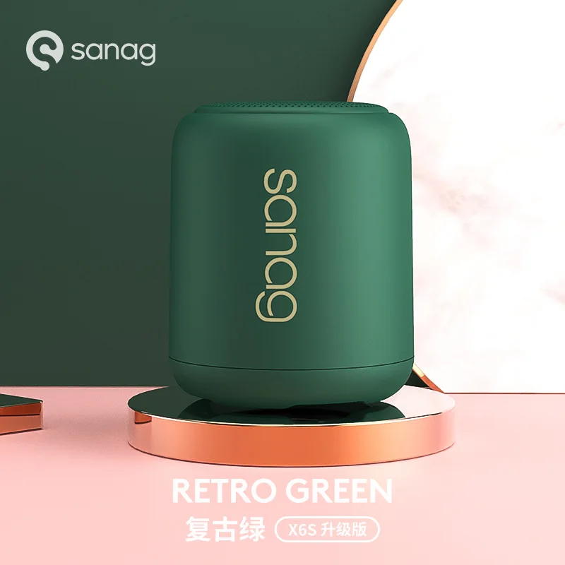 Sanag-ポータブルbluetoothスピーカーx6s,ミニサブウーファー,防水
