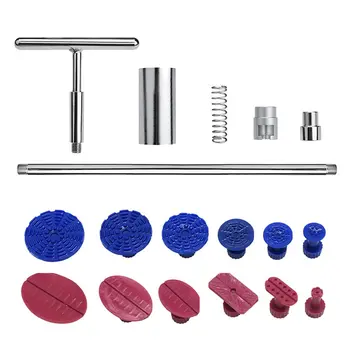 

Auto Body Repair Tool Slide Hammer T-Puller Bar Car Dent Remover Repair Tool Glue Tabs Suction Cups Car Dent Puller