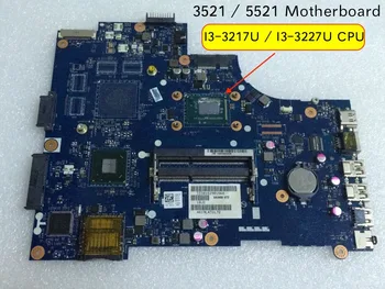 

100% Working LA-9104P LA-9101P mainboard For DELL 3521 5521 Notebook PC Motherboard I3-3217 i3-3227 CPU