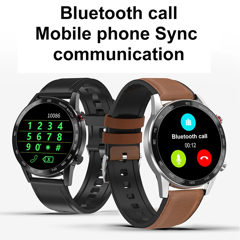 Timewolf Full Round Smart Watches Mens 2020 360
