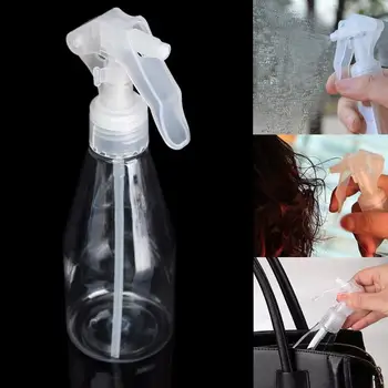 

200ML Portable Plastic Spray Bottle Transparent Makeup Moisture Atomizer Pot Fine Mist Sprayer Bottles Hair Hairdressing Tools