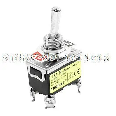 

Panel Mounted 4Terminal Rocker Type DPST ON-OFF Toggle Switch 380V 15A