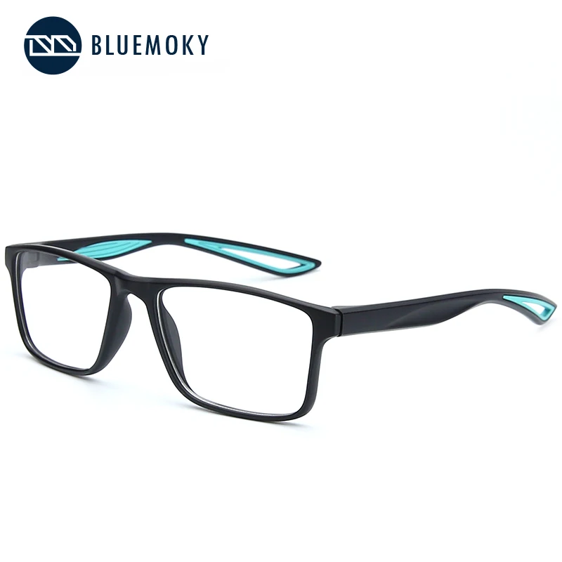 BLUEMOKY, спортивные квадратные очки, оправа для мужчин, оптические очки для близорукости, очки для глаз, прозрачные очки, мужские очки